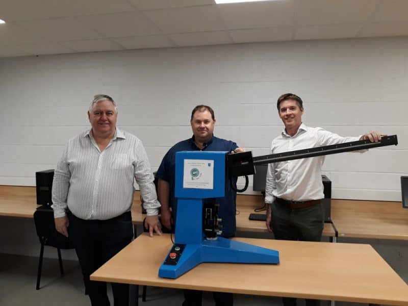 ICF PRESENTS CONCRETE TESTING LABORATORY EQUIPMENT TO DIT Irish Concrete