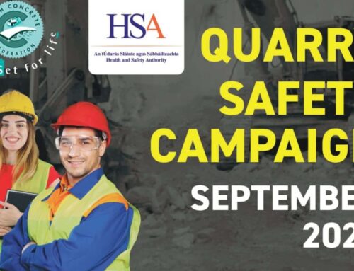 ICF supporting HSA safety campaign on safe machinery operations in Irish quarries